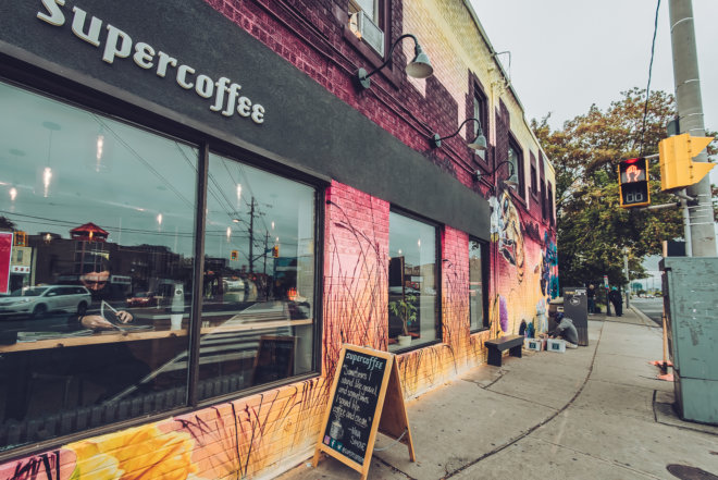 Photographer, photography, Toronto, portrait, portraits, business, headshot, corporate, creative, shoot, project, art, artist, mural, street art, city, urban, development, condo, construction, steps, initiative, public, supercoffee, coffee, Weston